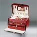 Jewelry : Ragar Bordeaux Large Travel Jewelry Box
