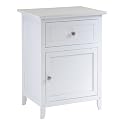 Furniture online: Winsome Wood Night Stand/ Accent Table with Drawer and cabinet for storage