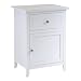 Winsome Wood Night Stand/ Accent Table with Drawer and cabinet for storage