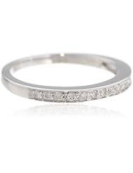 14k White Gold Diamond Ring (1/5 cttw, I-J Color, I1-I2 Clarity)