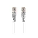 Monoprice SlimRun  Cat6 UTP Ethernet Patch Cable, 20ft White (113555)