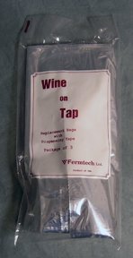 Wine On Tap Replacement bags: bag of 3