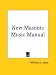 Book New Masonic Music Manual