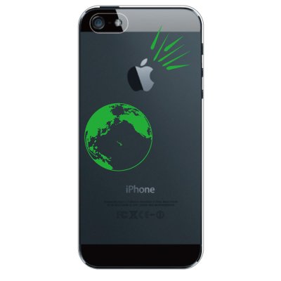 隕石 meteorite【グリーン】 / iPhone5ケース【iphone5 ケース カバー】【スマホケース】【スマートフォン ケース】