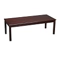 5100 Series Wood Coffee Table - Mahogany