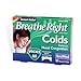 Breathe Right Nasal Strips, Mentholated, SM/MED, 10 ea