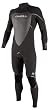 O'Neill Heat 3Q Zip 3/2 FSW (Black)
