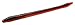 Zoom Bait Finesse Worm Bait-Pack of 20 (Red Shad, 4.75-Inch)