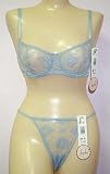 Jezebel 3804 lace bra with matching thong set in 4 colors