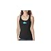 BLACK WOMANS BELLA TANK WITH FISH ON FRONT