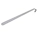 CITY Long Handled Stainless Steel Metal Sturdy Shoehorn with Hanging Hole