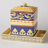 Pfaltzgraff Villa Della Luna Stoneware Coffee Center