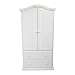 Delta Children's Products Lauren Armoire in White Delta Children's Products Lauren Armoire in White
