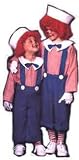 CHILD Deluxe Raggedy Andy Costume (Does not include Gloves, Shoes or Make-Up)
