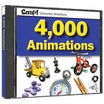SNAP! 4,000 Animations (Jewel Case)