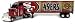 Search : San Francisco 49ers 2005 NFL Limited Edition Die-Cast 1:80 Peterbilt Tractor Trailer Collectible