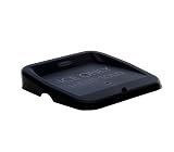 Rubbermaid 9F73 12" Length x 11-1/4" Width x 2" Height, Black Color, Ice Tote Lid