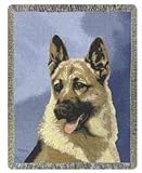 German Shepherd, Picken Pedigrees Afghan (47' x 60')