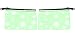 Rikki Knight Ghost Green Bubbles Design Scuba Foam Coin Purse Wallet - unisex - Affordable gift for all occassions