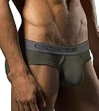 C-IN2 Olive Sling Support Lo No Show Profile Brief 1036-OLV