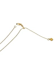 14k Yellow gold Leslies Adjustable .75mm Criss Cross Chain