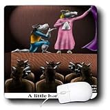 Londons Times Funny Animals Cartoons - Equine Theater A Little Horseplay - Mouse Pads