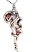 Gothic DAENA Temptress Crystal Pendant Amulet Necklace