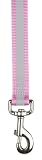 Pet Supplies : 4 FOOT - PINK -Reflective Stripe Safety Dog Lead