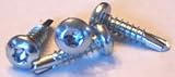 10 X 5/8 Self-Drilling Screws / Torx / Pan Head / #3 Point / Steel / Zinc / 8,000 Pc. Carton