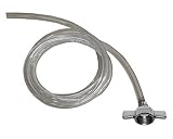 5 Feet of 3/16 Inch I.d. Beer Line Assembly with Wingnut