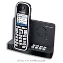 Siemens Gigaset C475 Schnurloses DECT-Telefon mit großem beleuchtetem Farbdisplay und Anrufbeantworter, polarweiß