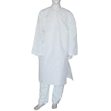Adult Size Costumes Cotton Embroidered Summer Clothing Size XL Chest : 48 inches