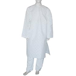 Adult Size Costumes Cotton Embroidered Summer Clothing Size XL Chest : 48 inches