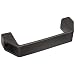 Monroe Thermo Plastic Non-Threaded Pull Handle Metric, Rectangular Grip, 5-13/64" Mounting Hole Center to Center, 1-49/64" Projection (Pack of 2)