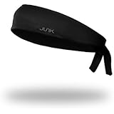 JUNK Brands Sports Headband, Jet Black, Regular