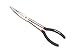 TEKTON 3493 11-Inch Long Reach 15-Degree Bent Nose Pliers