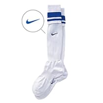 NIKE ナイキ ニューベーシックサッカーソックス SX1526-104　ホワイト/ブルー
