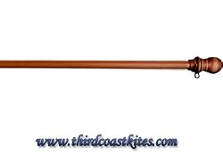 60" Wood Flag Pole