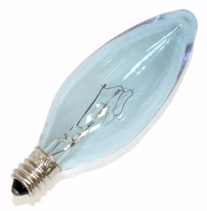 Lumiram 64041 - B10CL/60 FS Decorative Daylight Full Spectrum Light Bulb