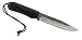 Sports : Japanisches Jagd-/Outdoormesser, Dreilagen-Carbonstahl, Lederscheide