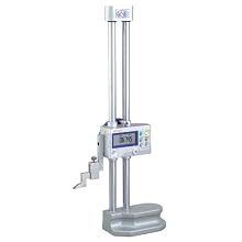 Mitutoyo 192-630-10 LCD Digimatic Height Gage, 0-12" Range, 0.0005"-0.0002" Resolution, +/-0.001" Accuracy, 4.7kg Mass