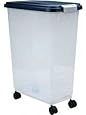 IRIS Airtight Pet Food Storage Container, 47 Quart, Navy