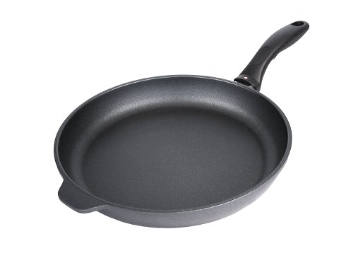 Swiss Diamond Pressure Cast Aluminum Non Stick Induction Fry Pan, Grey, 12-1/2-Inch