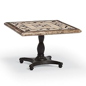 Sorrento Stone-top Outdoor End Table - Frontgate, Patio Furniture