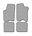 Buick Riviera Touring Carpeted Custom-Fit Floor Mats - 4 PC Set - Dark Gray (1990 1991 1992 1993 1994 90 91 92 93 94)