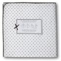 Ultimate Receiving Blanket - Brown Polka Dots