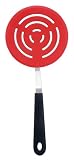 Kitchen & Housewares : Elizabeth Karmel's Kitchen Friends Super Silicone Round Spatula with Offset Handle