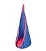 HearthSong HugglePod Original Indoor or Outdoor Kids' Canvas Hanging Chair with Cushion, 55