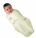 Zoom Produkt-Bild: SwaddleMe 73814 - O3N Baby Groß - Ganzkörper Pucksack ist ideal bei Schreibabys Large Bio-Baumwolle/Natur