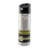 Stainless Steel Thermal Water Bottle - 16 oz Geo with Pop Lid